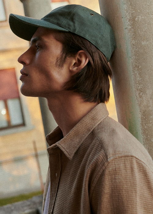 Octobre Editions - Casquette Chase lin Vert