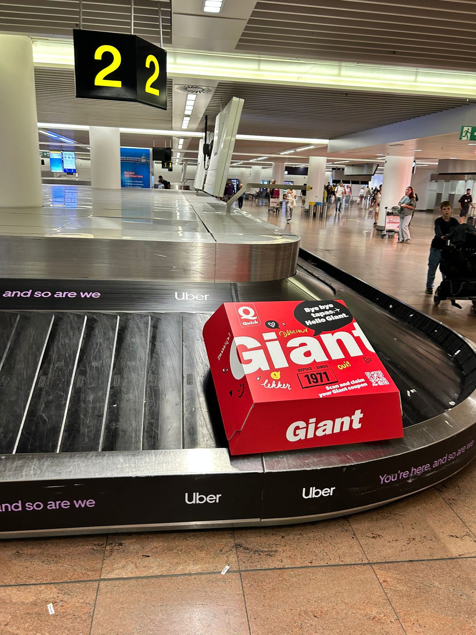 Spotted op Zaventem: