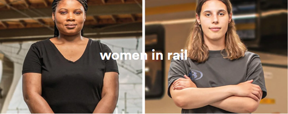 NMBS lanceert nieuwe diversiteitscampagne rond het thema ‘Women in Rail’