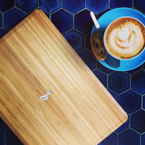 A Wooden Back For Your Mac
