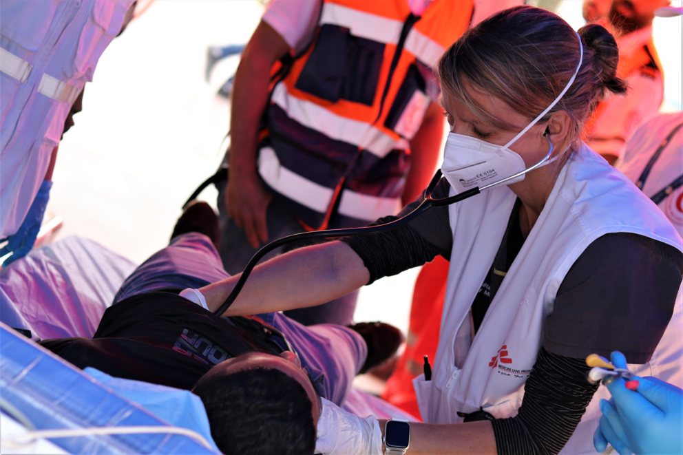 Médicos Sin Fronteras atiende a cientos de palestinos heridos por la policía israelí