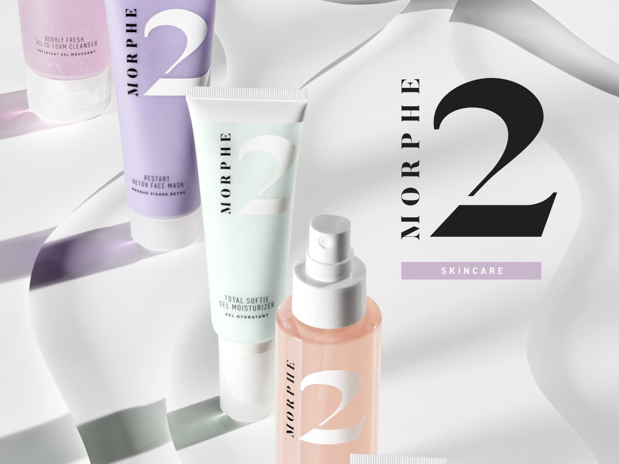 Morphe 2's eerste skincare lijn