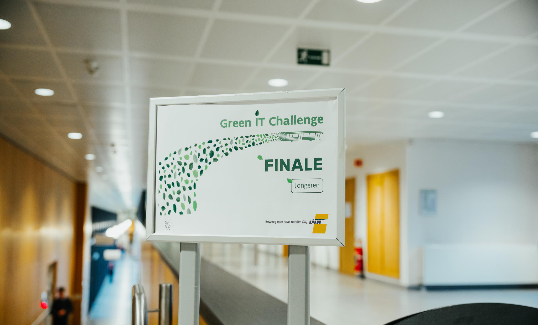 Jong talent schittert in de finale van de Green IT Challenge
