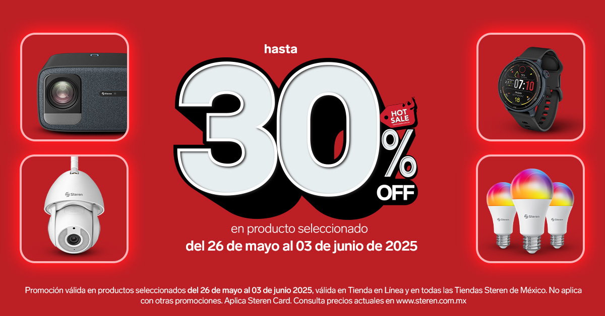 STEREN SE SUMA AL HOT SALE 2025 CON PRECIOS IRREPETIBLES 