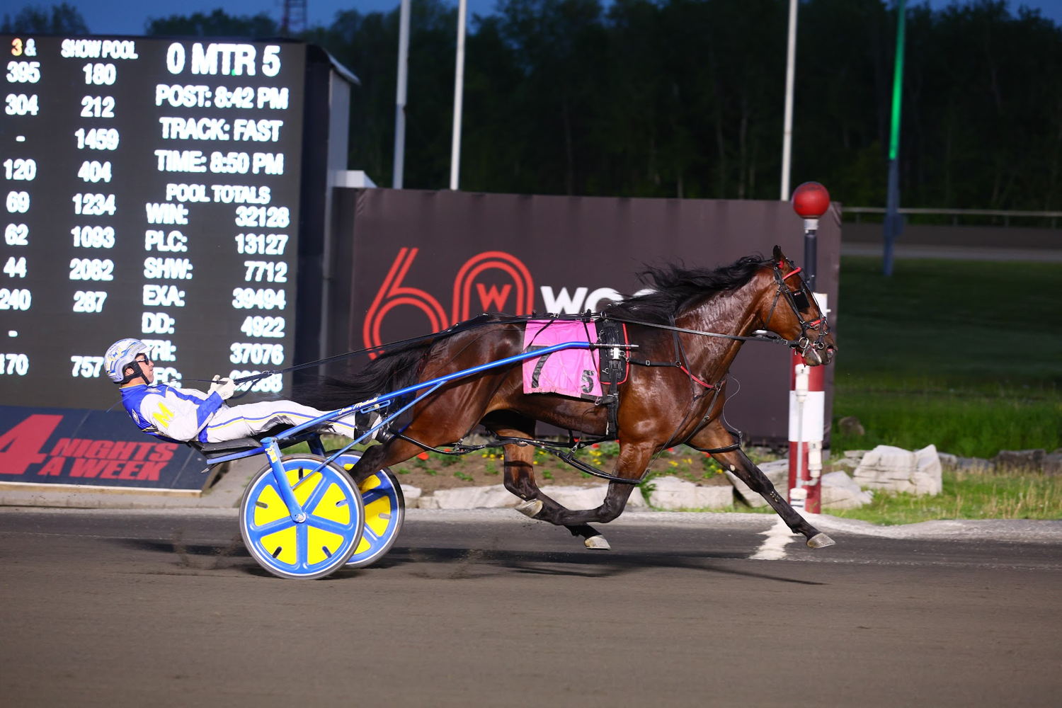 Moment Is Here winning in a national season's mark of 1:49 on May 27. (New Image Media)