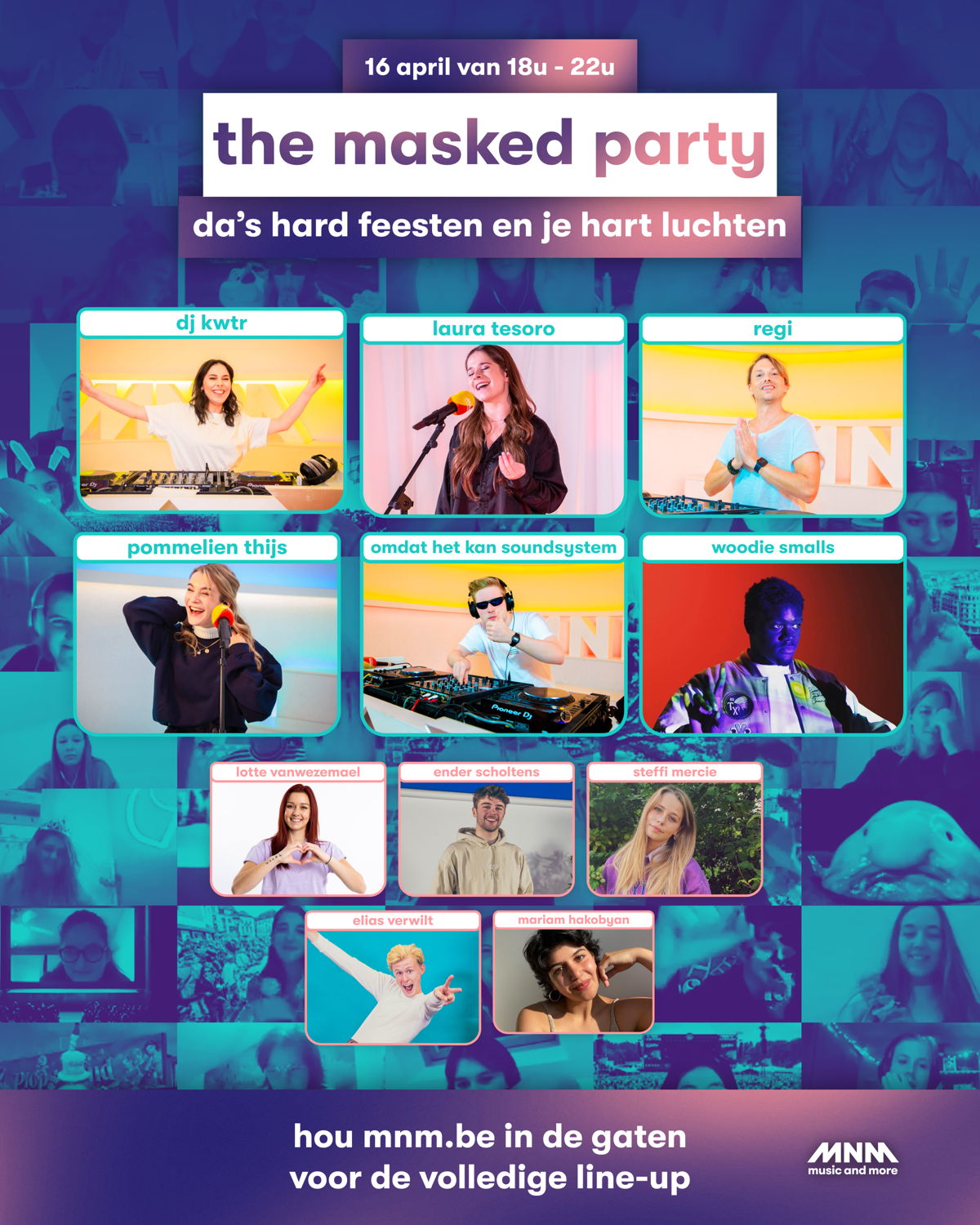 The Masked Party - Line Up