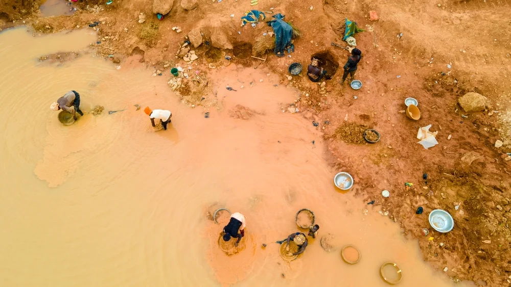 Photo: Drone Ghana via Shutterstock. Image courtesy: Wikimedia Commons/Flickr