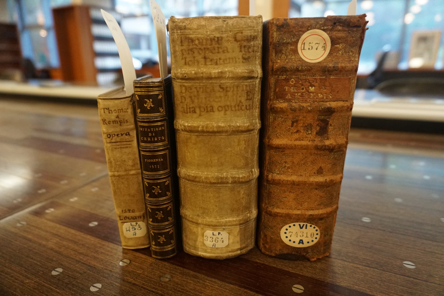 selectie van exemplaren Imitatio Christi