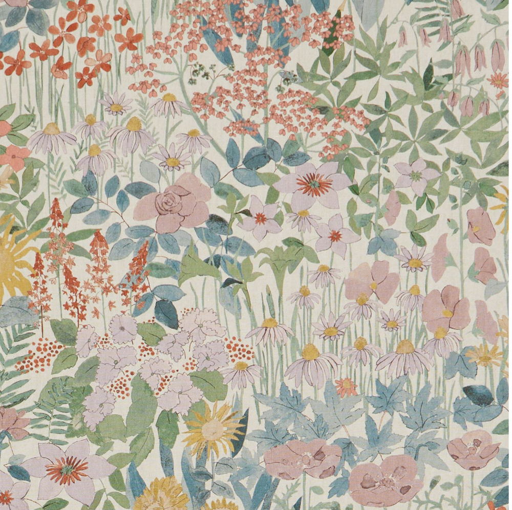 Faria Flowers - Lichen, Botanical Atlas by Liberty Fabrics | www.libertylondon.com