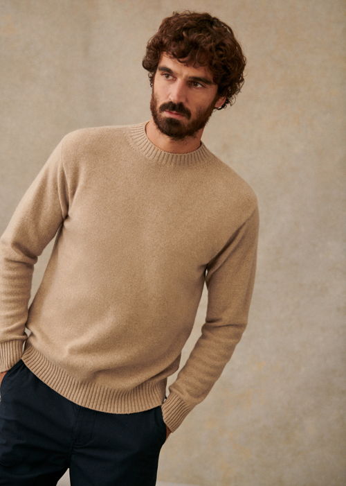 Octobre Editions - Pull Riley Beige - 115€