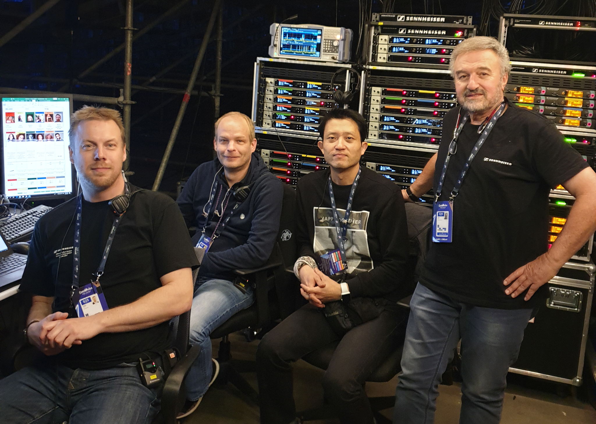 … Jonas Næsby, Kevin Jungk, Ian Kim and Meir Kilim
(not pictured are Renata Lima and Vincent Tilgenkamp) … Jonas Næsby, Kevin Jungk, Ian Kim and Meir Kilim
(not pictured are Renata Lima and Vincent Tilgenkamp)
