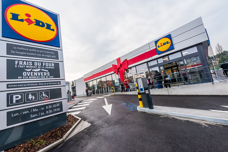 Lidl blijft groeien in Brussel