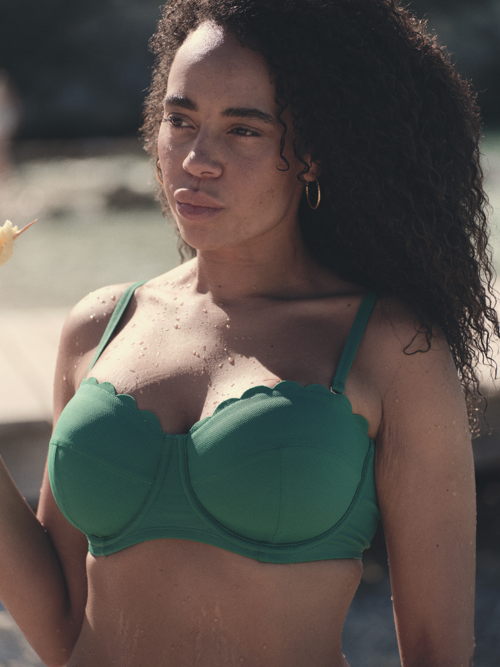HUNKEMÖLLER SS25 M25 Q2 Swim Coco Green Bikini 0245 HUNKEMÖLLER SS25 M25 Q2 Swim Coco Green Bikini 0245