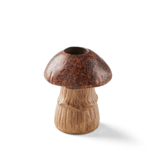 FUNGI CANDLE HOLDER BROWN H 7,7 cm - Ø 6,5 cm €4,95  