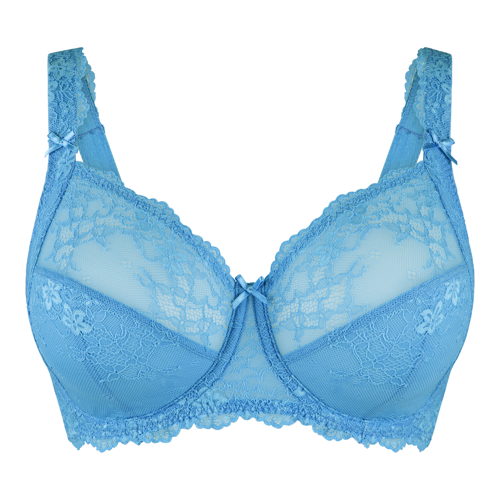 LingaDore_SS25_1400-5A_FullCoverageLaceBra_BonnieBlue_EUR44.95