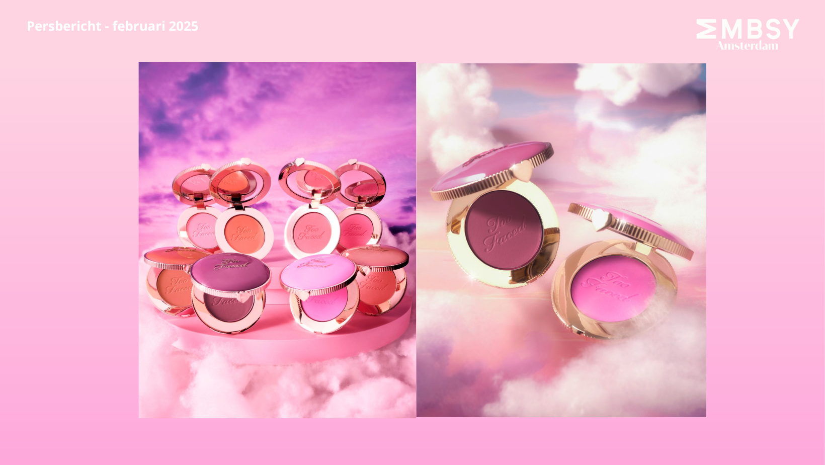 Too Faced | NIEUW! Cloud Crush Blush | Super Candy Clouds & Berry Dreamy