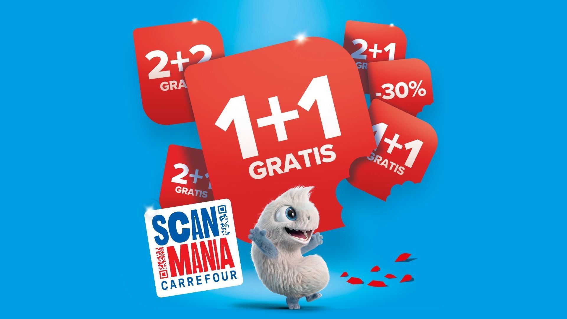 Carrefour Belgique lance la 4ᵉ édition de Scanmania et met en jeu un lingot d’or d’un kilo