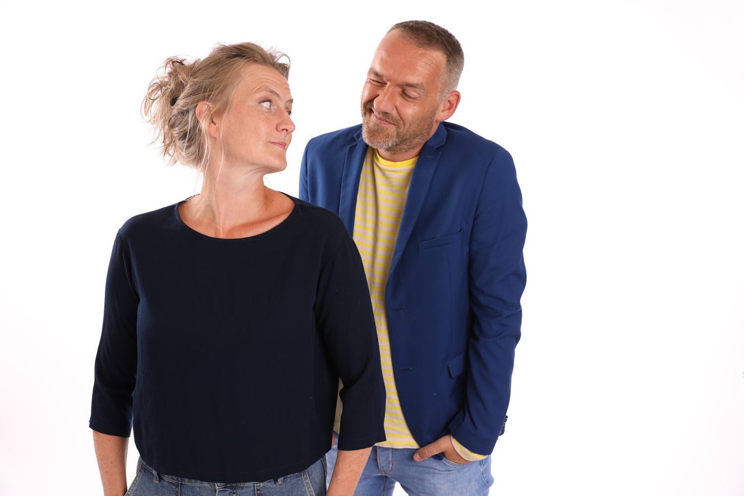 Ruth Joos & Xavier Taveirne © Radio 1