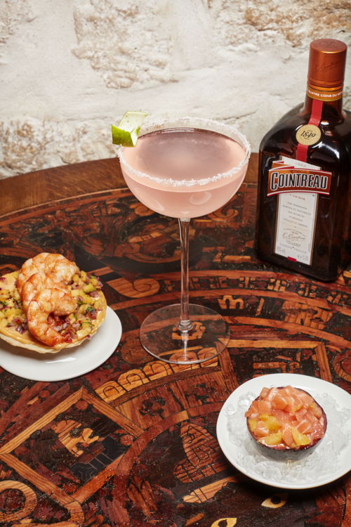 Alexis Delassaux: TOSTADAS GAMBAS AND CEVICHE SAUMON