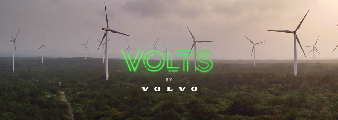 Volvo propose un contrat d’énergie verte et lance Volts by Volvo avec FamousGrey
