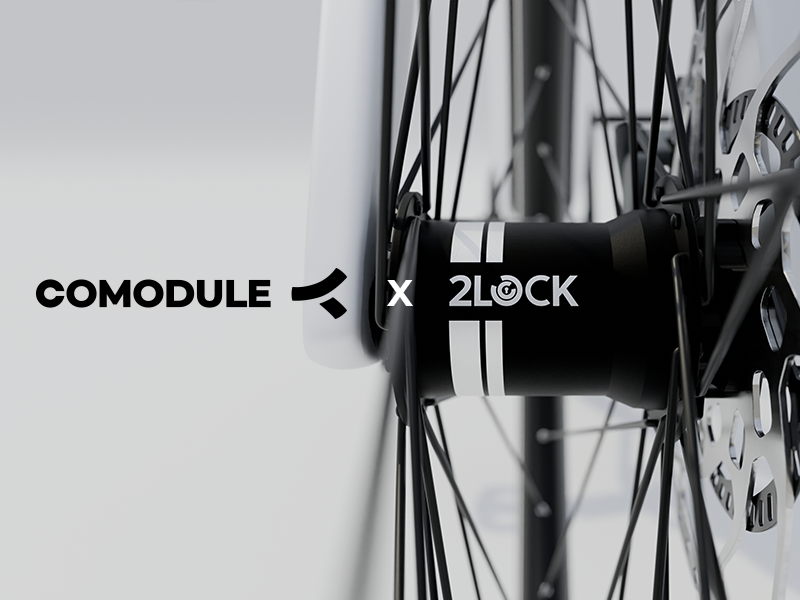 Comodule and 2Lock partner for an integrated digital and physical e-bike security solution 