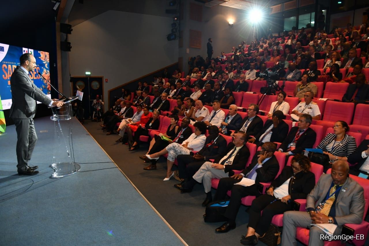 Prime Minister of France Édouard Philippe. © Regional Council of Guadeloupe 