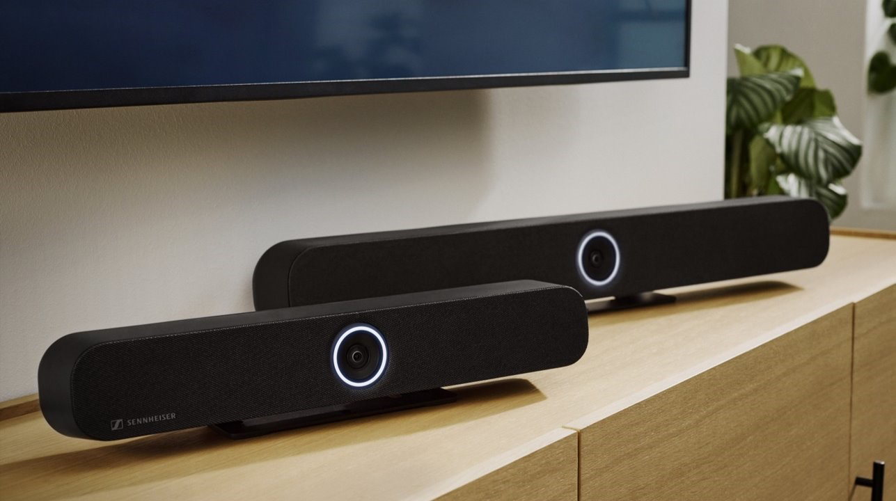 Part of the Sennheiser TeamConnect Family, the TeamConnect (TC) Bar Solutions are scalable, all-in-one conferencing devices featuring a built-in-camera