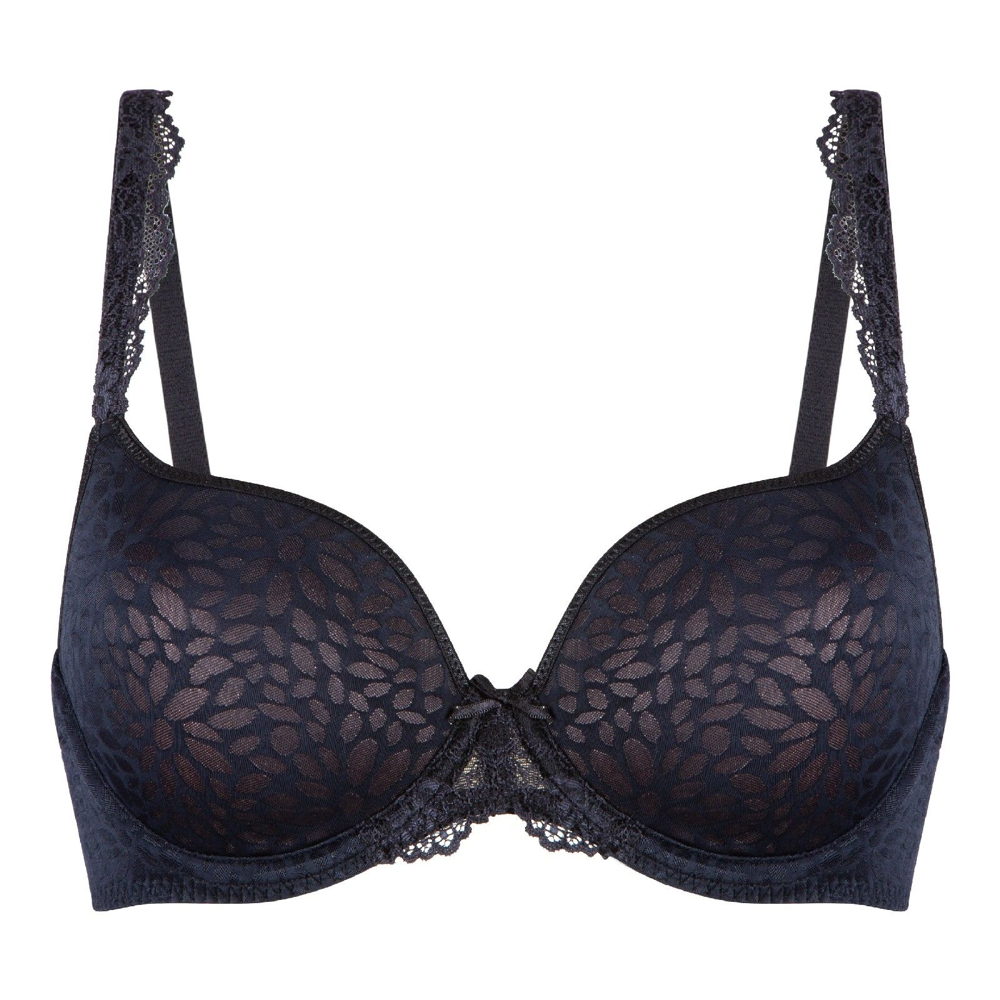 LingaDore FW25 1400 1 TShirtBra BlackNudeJacquard 39 95 EUR