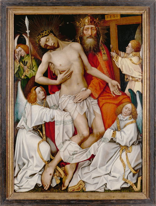 De Heilige Drievuldigheid van atelier Rogier van der Weyden
(c) M-Museum Leuven, Lukasweb