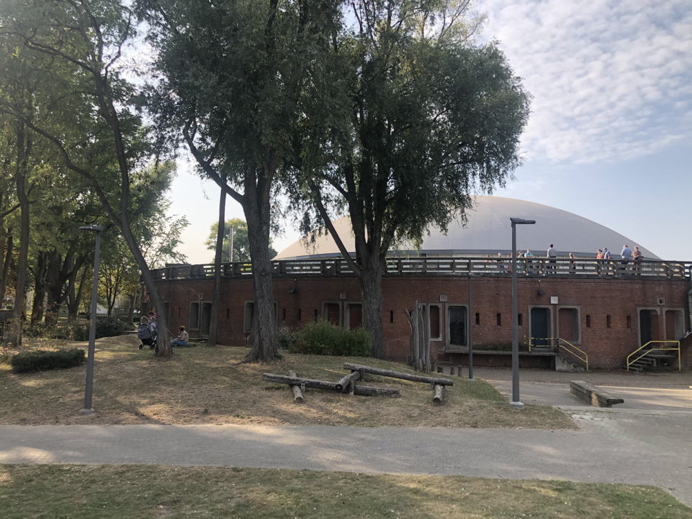 Bestaande toestand achterzijde Arenahal ©CLUSTER