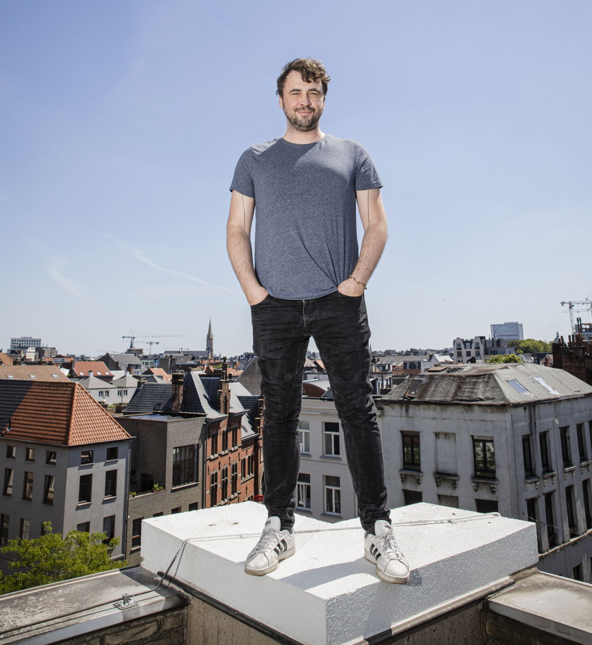 Lode Uytterschaut, CEO and founder 
Start it @KBC (credit Wim Kempenaers)