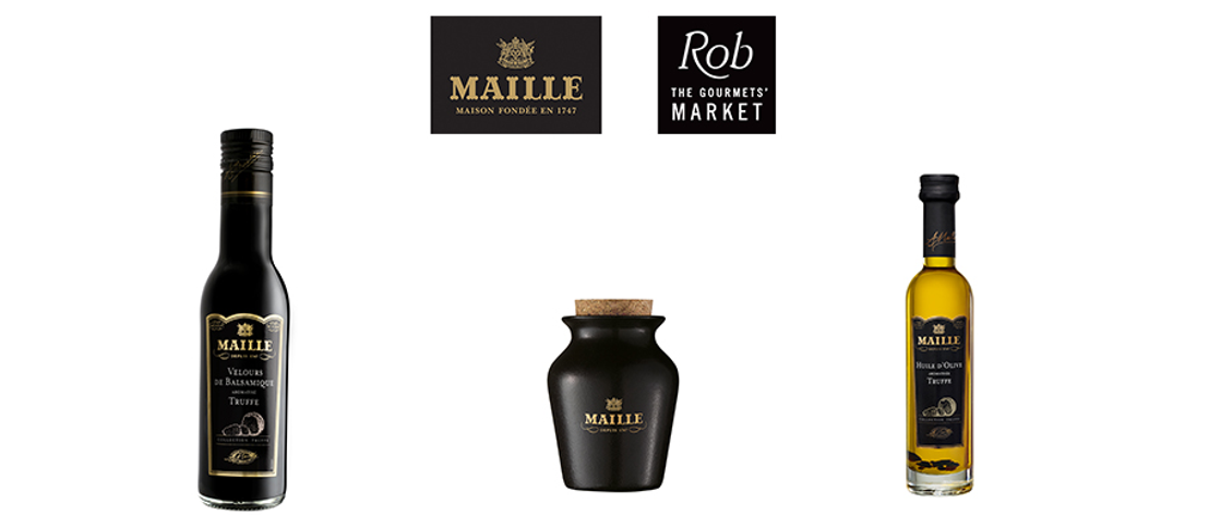 Met de feesten in zicht bedenkt Maison Maille een geraffineerde collectie truffelproducten voor fijnproevers