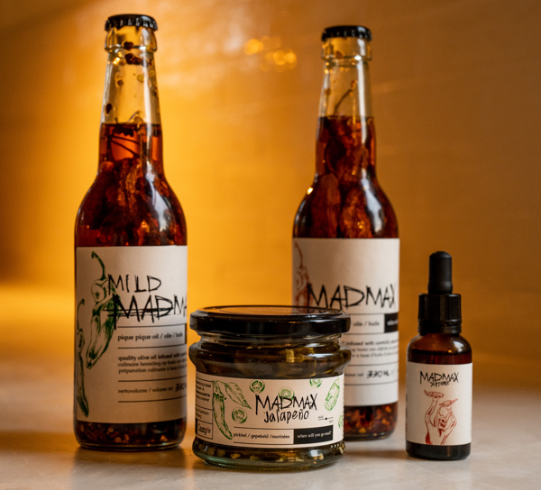 Het Belgische Madmax lanceert spicy olijfolie