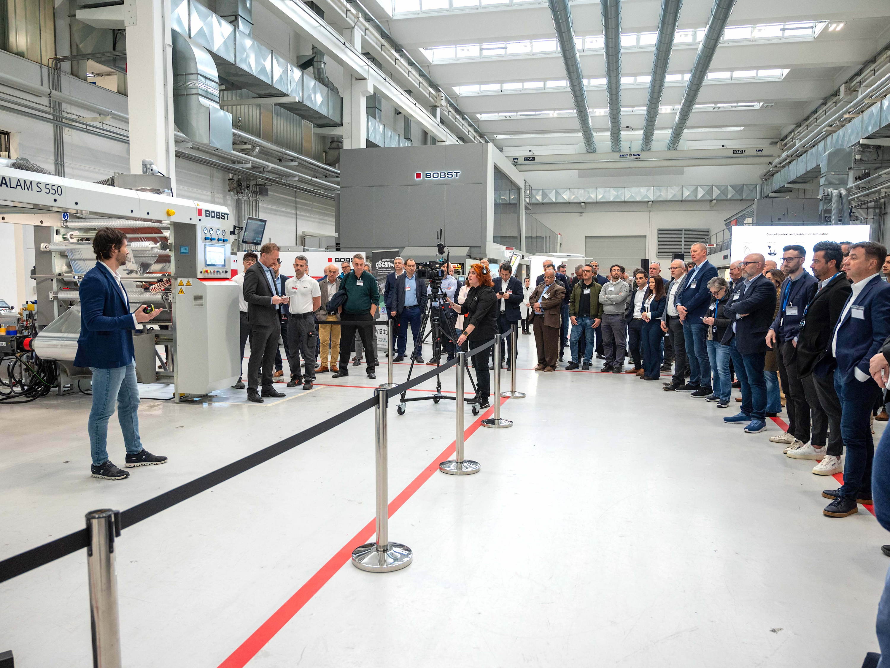 BOBST and partners present new era in flexible packaging production at Open House 
