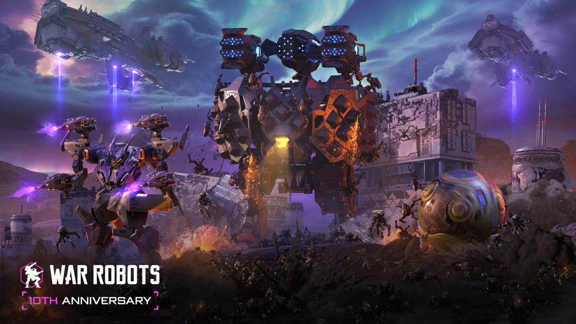 La décennie des grands robots -
Le célèbre jeu de tir mobile War Robots célèbre son 10e anniversaire
