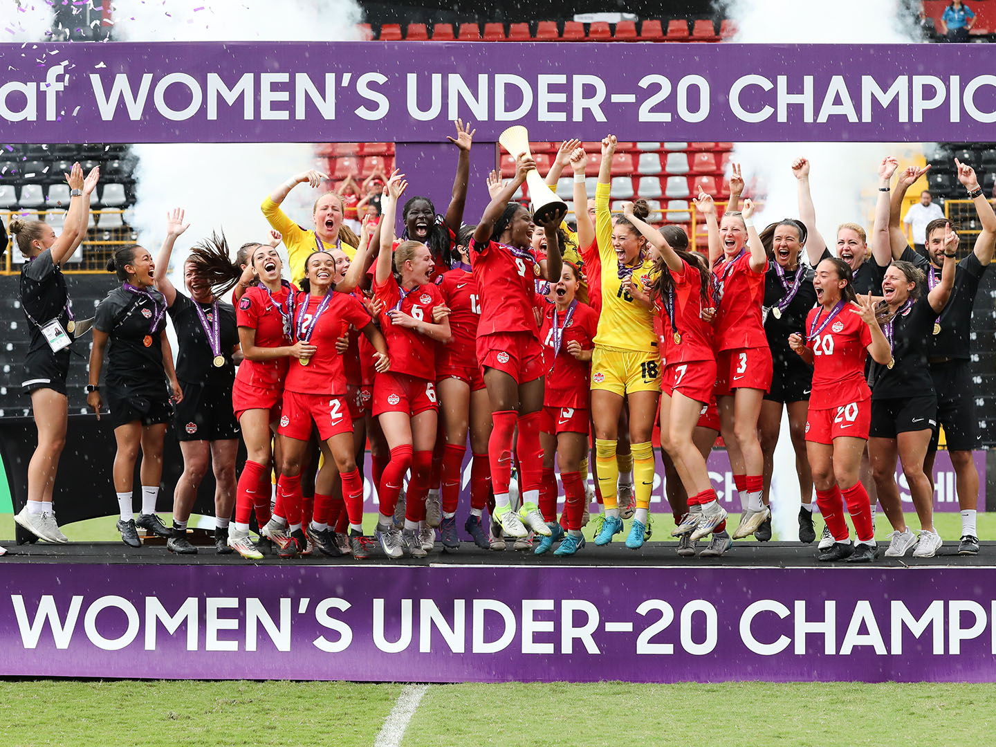 CANW20 WINS 2025 CONCACAF WOMEN'S U-20 CHAMPIONSHIP