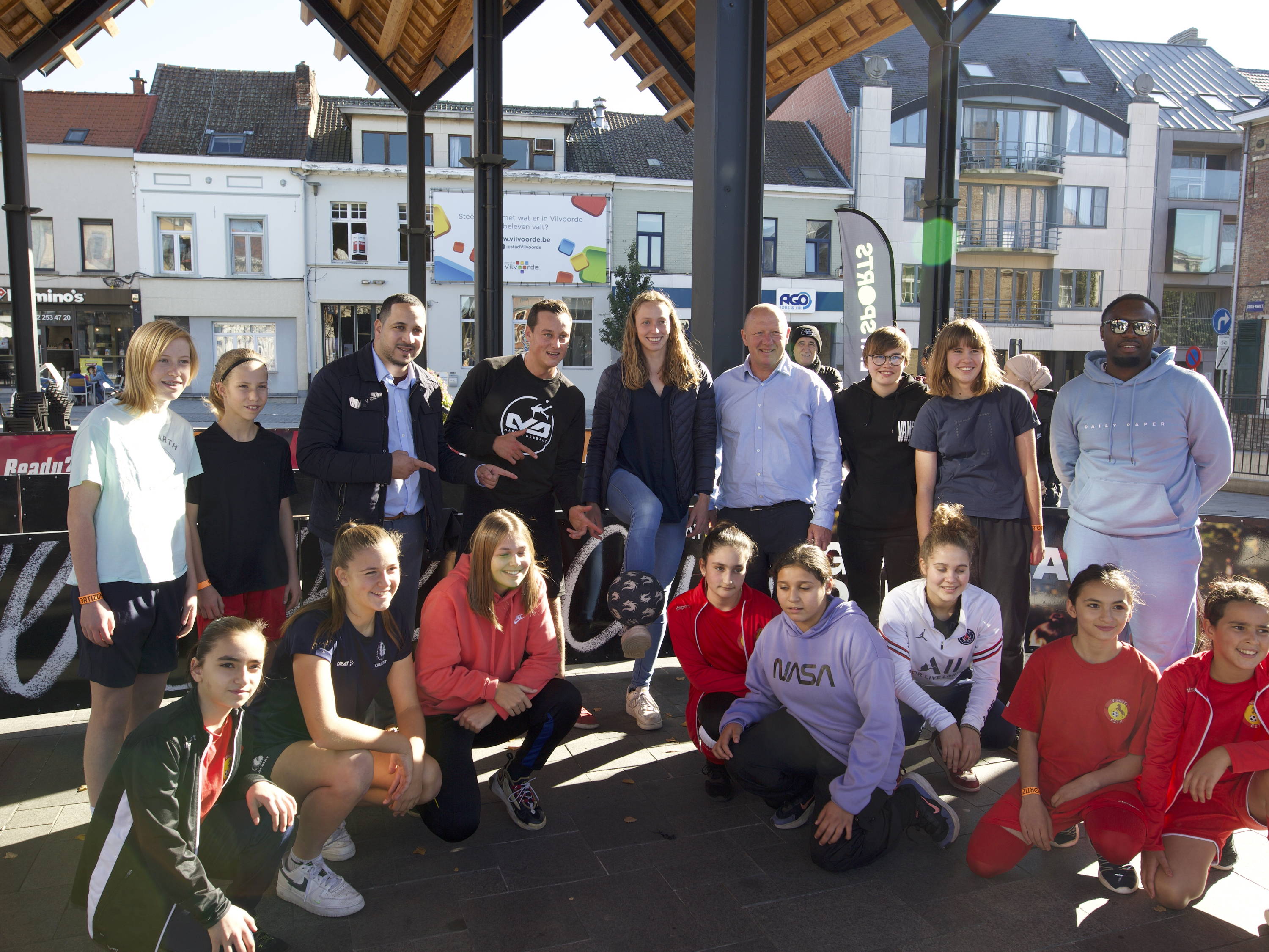 Vilvoordse finalisten van eerste straatvoetbaltoernooi voor meisjes bekend