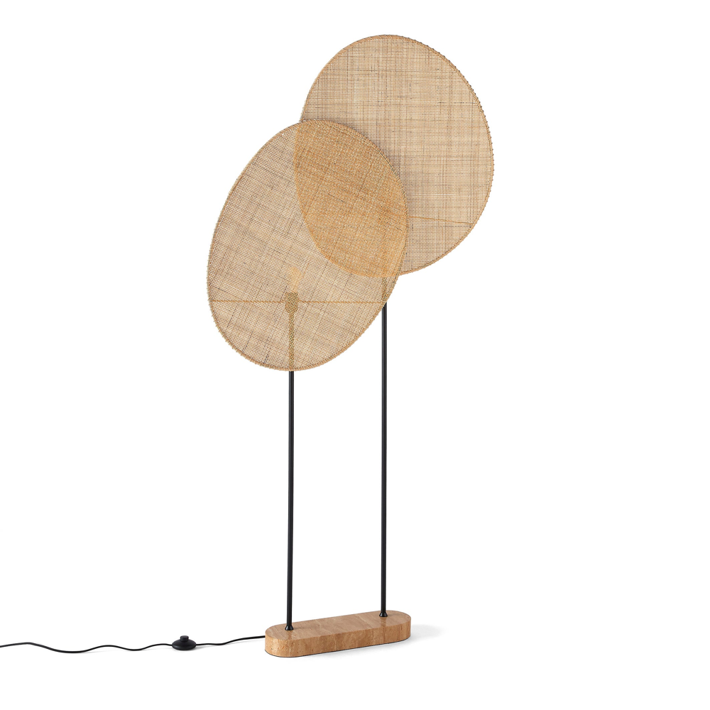 AM.PM_Staande+lamp+in+rotan,+design+E.+Gallina,+Canopée_379EUR