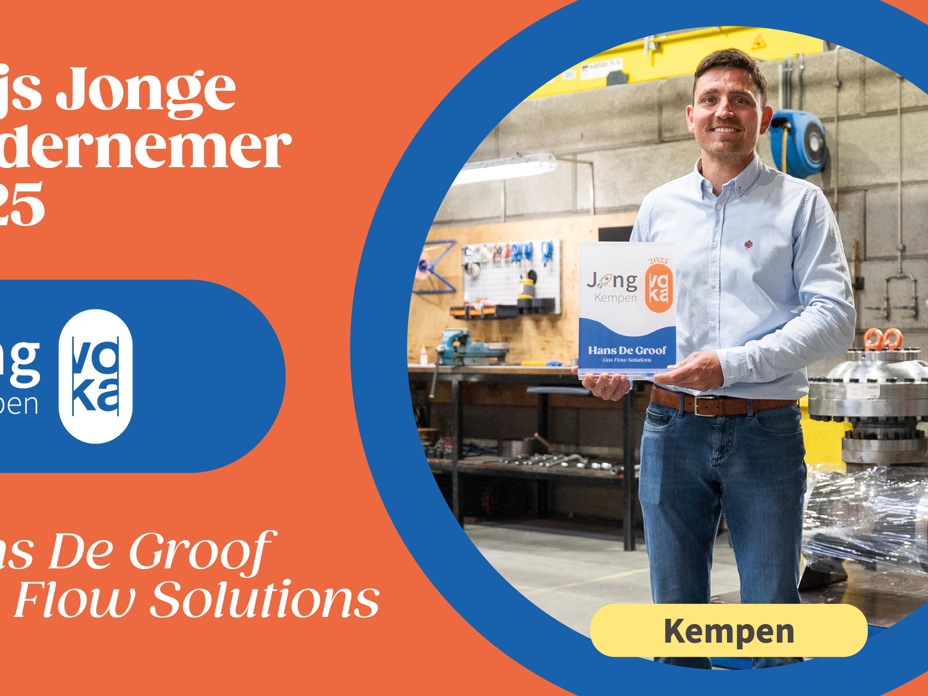 Hans De Groof en Stijn De Cock gaan vol voor 'Voka Prijs Jonge Ondernemer 2025'