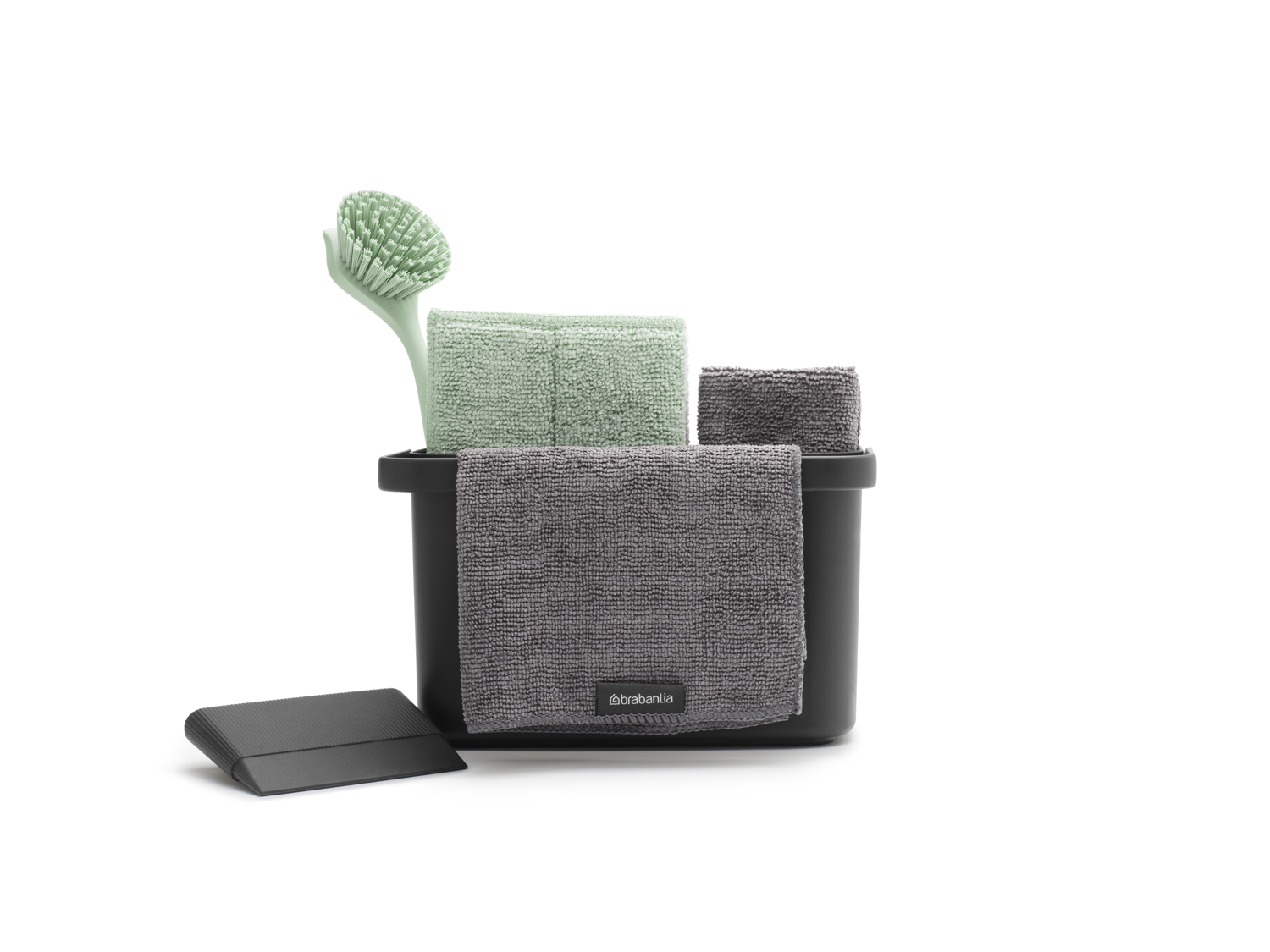 SinkSide Cleaning Set - Dark Grey - 8710755233340 Brabantia_6_NR-41286