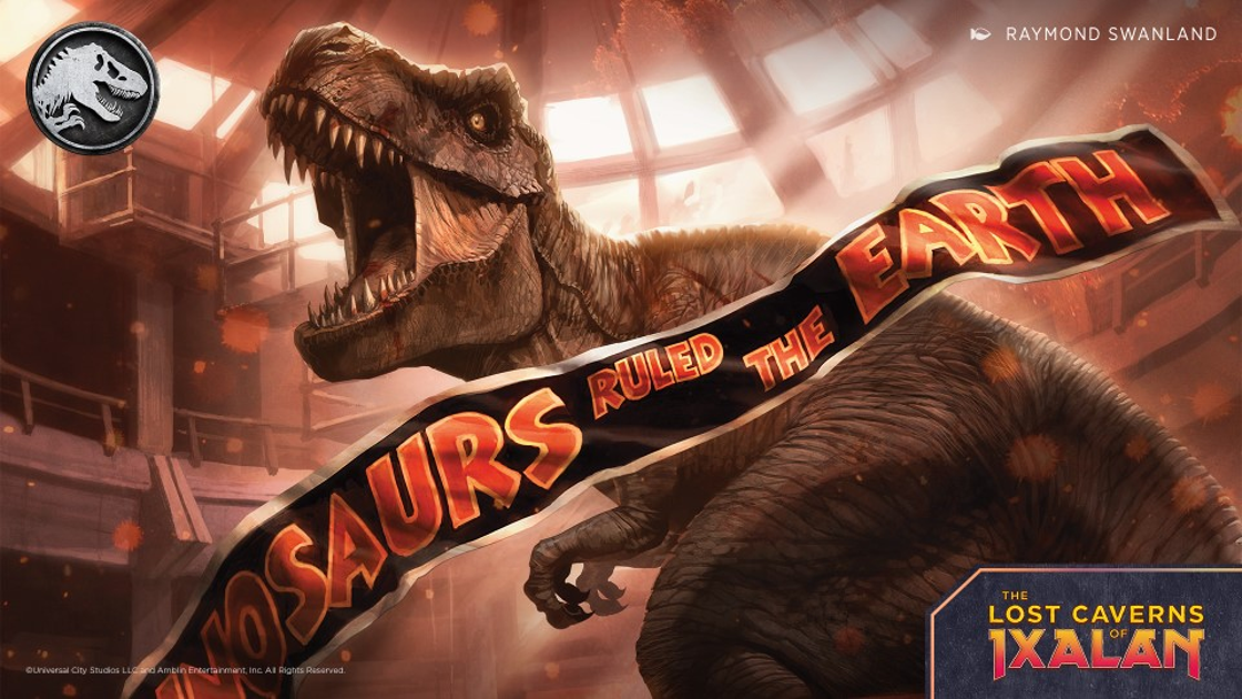 Trésors rime avec dinosaures dans la nouvelle extension de Magic: The Gathering : Les Cavernes Oubliées d’Ixalan