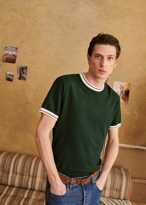 Octobre Editions - T-Shirt Waller Vert - 55€