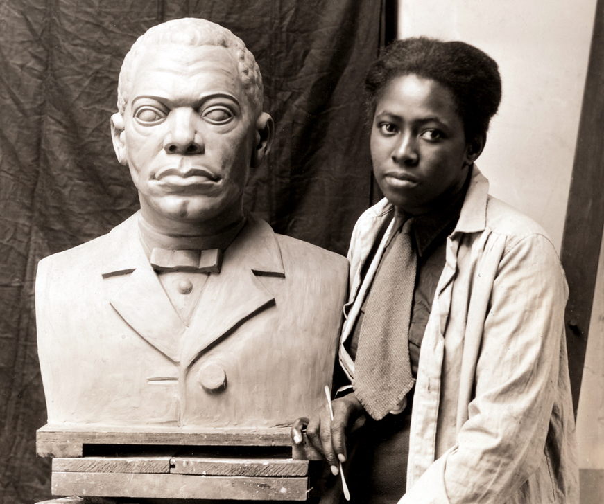 Selma Burke, American Sculptor. AKG8730873 ©akg-images / Science Source