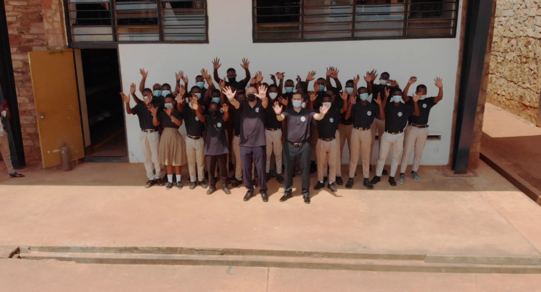 Une formation qui a de l’impact - GROHE ouvre son programme GIVE aux jeunes étudiants et inaugure un nouveau centre de formation à Accra, au Ghana