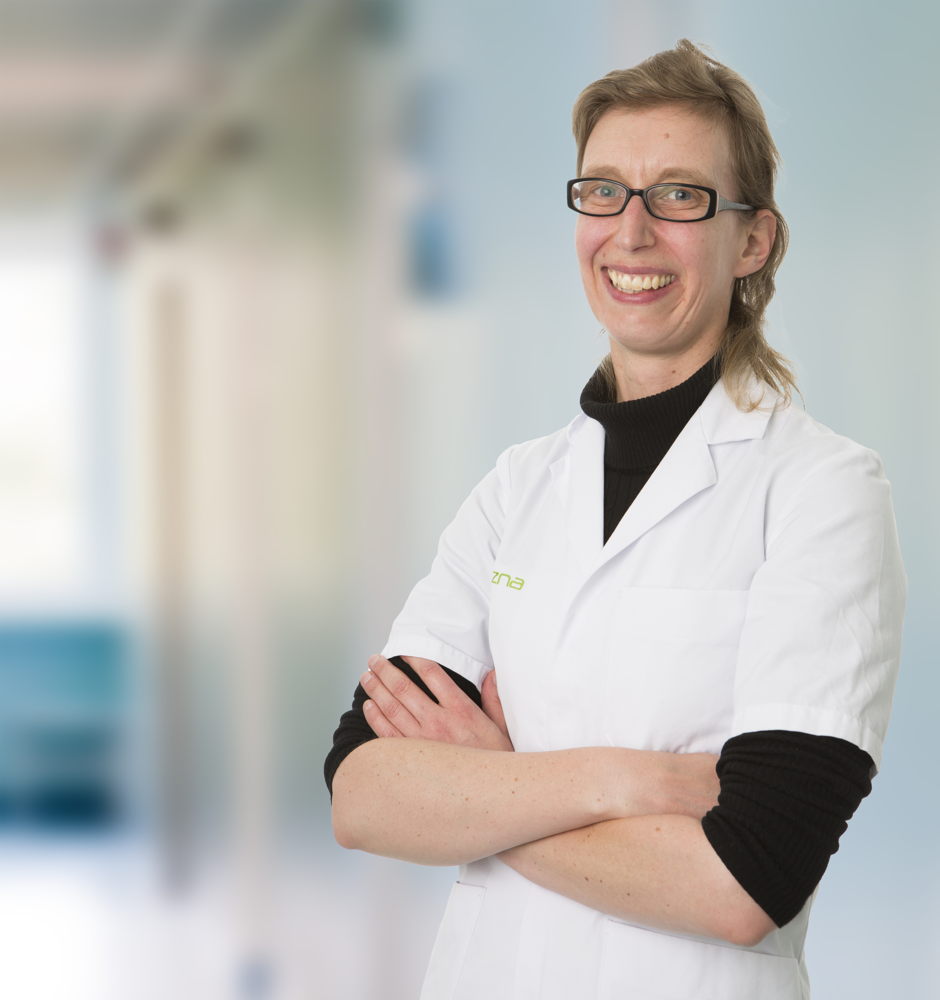Dr. Joanna Vermeij, medisch oncologe bij ZAS. (foto: ZAS)