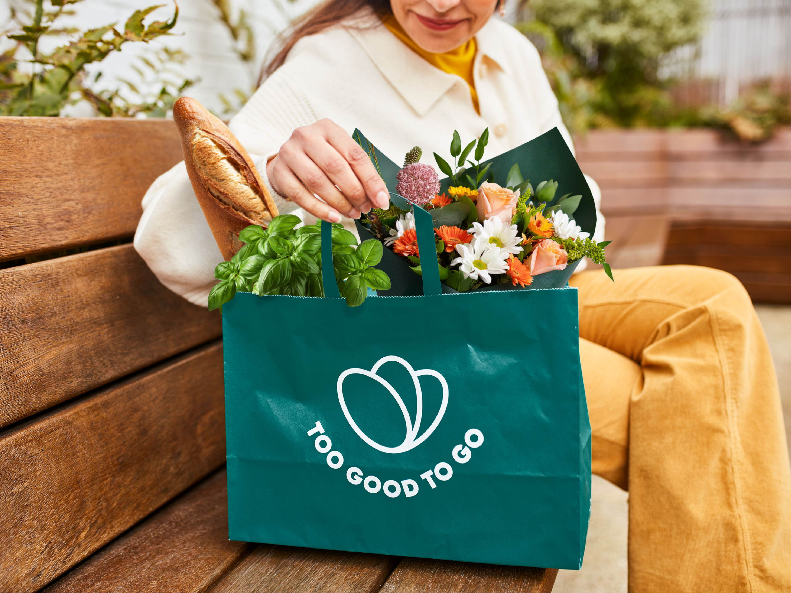 Grüne Liebe: Gerettete Blumen mit Too Good To Go