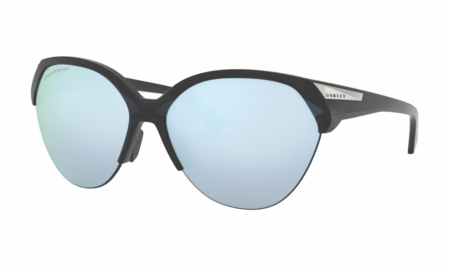 OAKLEY TRAILING POINT POLISHED BLACK WITH PRIZM DEEP WATER POLARIZED