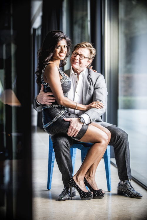 Aisha & Philippe Cracco