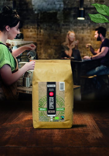 100% bio en fairtrade koffie bij Roompot ( Jacobs Douwe Egberts Professional)