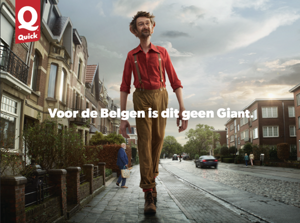 Gigantische mijlpaal voor Quick: 400 miljoen Giants verkocht in België
